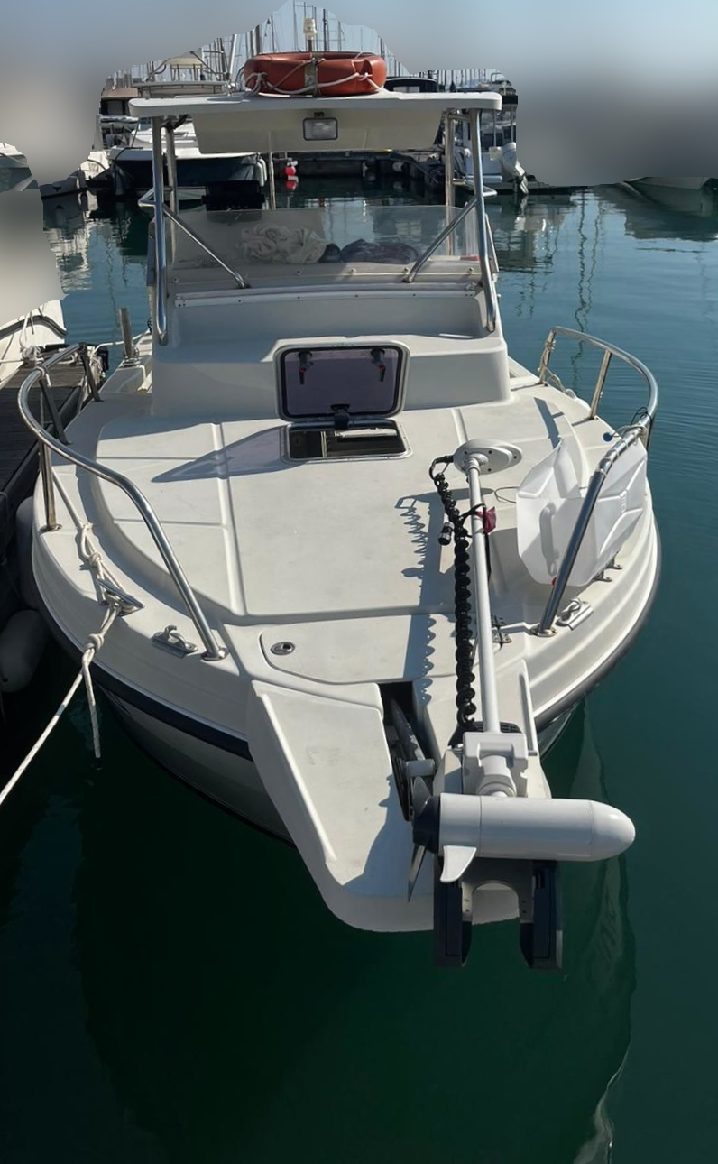 Marino 660 Walk Around + Yamaha 250 hp + Yamaha 9,9 hp (Tutto 2017) fisherman livorno boats boat barco bateaux natante fuoribordo pesca toscana motore elettrico vasca vivo
